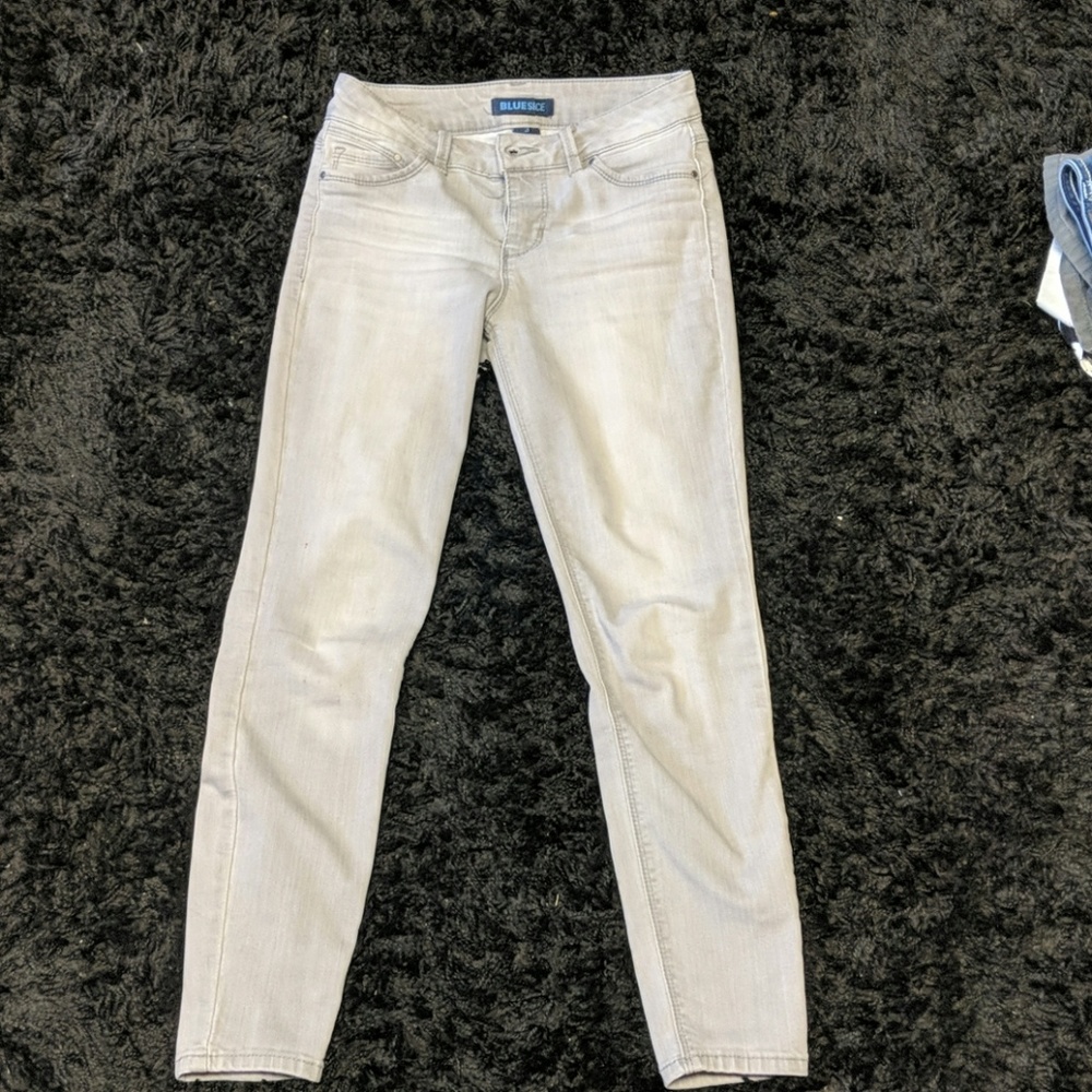 Silver skinny Blue Spice jeans